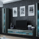 Cama Shelf unit VIGO NEW 180/40/30 grey/grey gloss