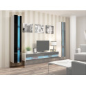 Cama Shelf unit VIGO NEW 180/40/30 white/black gloss