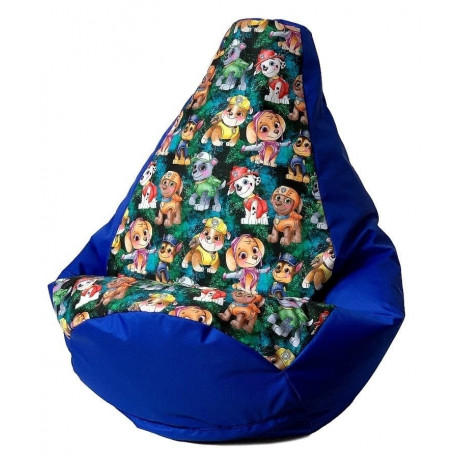 Sako kott-tumba Pirni trükk rukkilill-PAW Patrol L 105 x 80 cm