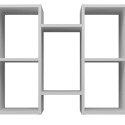 Wall-hung bookcase Bilbao 7.0 Wall Shelves White