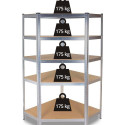 Metal corner storage rack G9040 40cm