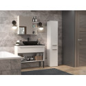 Bathroom cabinet NEL II 31x30x174 cm, matt white