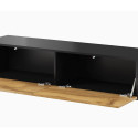 Cama living room cabinet set VIGO 22 black/wotan oak Cama living room cabinet set VIGO 22 black/wotan oak