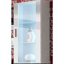 SOHO 5 set (RTV180 cabinet + Wall unit + shelves) White/White glossy