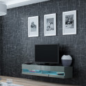 Cama Living room cabinet set VIGO NEW 12 grey/grey gloss