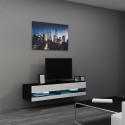 Cama Living room cabinet set VIGO NEW 11 black/white gloss