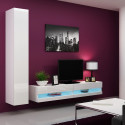 Cama Living room cabinet set VIGO NEW 9 white/white gloss