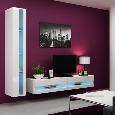 Cama elutoa kapikomplekt VIGO NEW 8 valge/valge läikiv