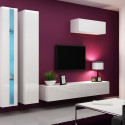 Cama Living room cabinet set VIGO NEW 1 white/white gloss