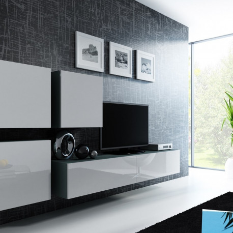 Cama elutoa kapikomplekt VIGO 23 hall/valge läikiv