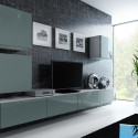 Cama Living room cabinet set VIGO 22 white/grey gloss
