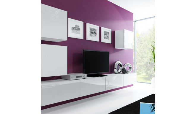 Cama Living room cabinet set VIGO 22 white/white gloss