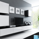 Cama Living room cabinet set VIGO 22 black/white gloss