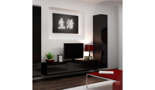 Cama elutoa kapikomplekt VIGO 4 must/must läikiv