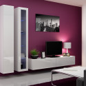 Cama Living room cabinet set VIGO 3 white/white gloss