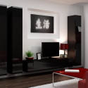 Cama Living room cabinet set VIGO 1 black/black gloss