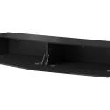 Cama Living room cabinet set VIGO SLANT 6 black/black gloss