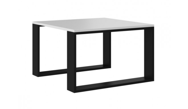 MODERN MINI table 67x67x40 cm White/Black