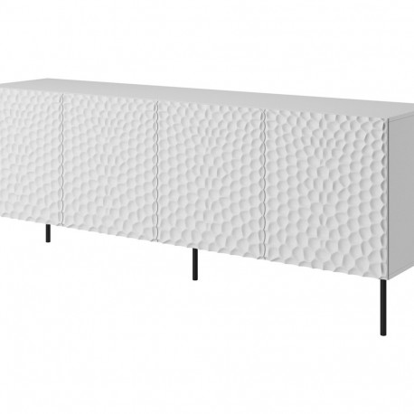 HOLE kummut 190x40.5x74.5 cm valge matt