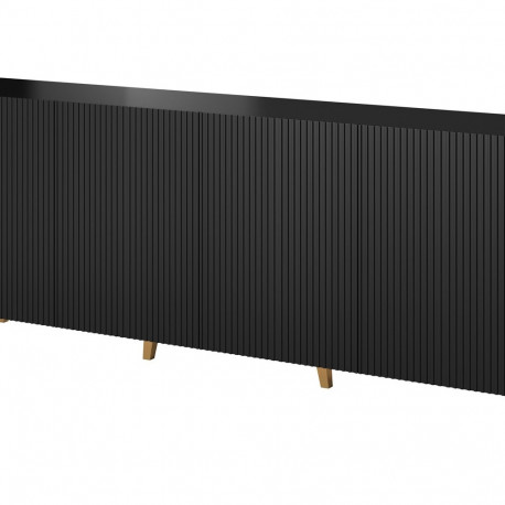 Cama Commode PAFOS 200x42x82 Black matt