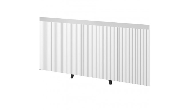 Cama PAFOS 200x42x82 valge matt kummut