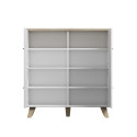 Cama sideboard LOTTA 110 4D white + sonoma oak Cama sideboard LOTTA 110 4D white + sonoma oak