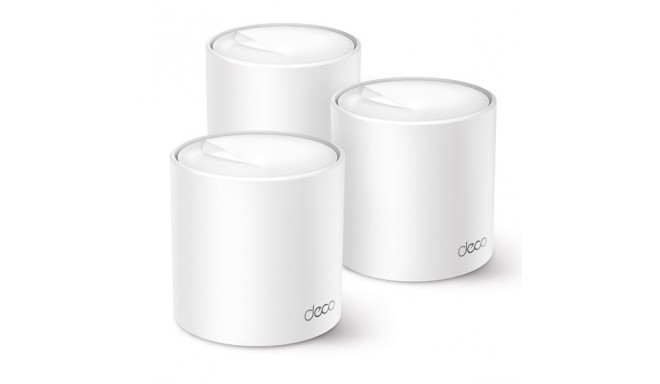 TP-Link mesh-WiFi 6 süsteem Deco X50 (3-pack) AX3000 kogu kodu jaoks