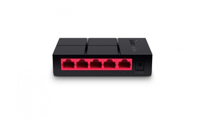 Mercusys 5-Port 10/100/1,000 Mbps Desktop Switch