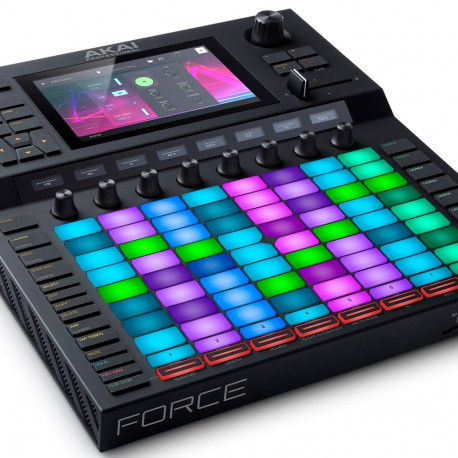 AKAI FORCE iseseisev muusikatootmisjaam Sampler MIDI USB Must