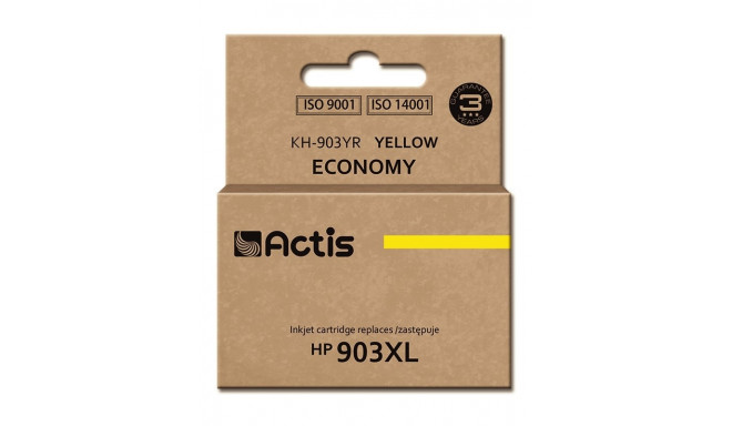 Actis KH-903YR tindikassett (asendus HP 903XL T6M11AE; standard; 12 ml; kollane) – uus kiip