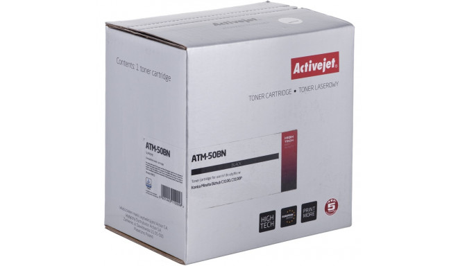 Activejet ATM-50BN toner (replacement for Konica Minolta TNP50K; Supreme; 6000 pages; black)