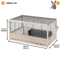 FERPLAST Arena 100 - Cage