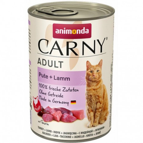 ANIMONDA Carny Adult kalkun lambaga märg kassitoit 400g