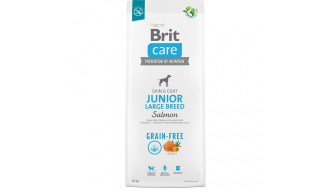 BRIT Care Junior Large Breed Lõhe - kuiv koeratoit - 12 kg