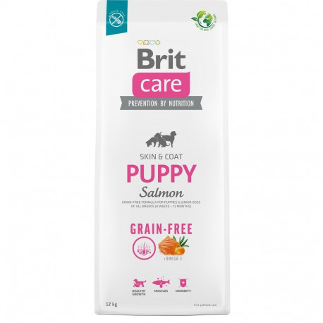 Kuivtoit kõikide tõugude kutsikatele ja noortele koertele (4 nädalat – 12 kuud). Brit Care Dog Grain