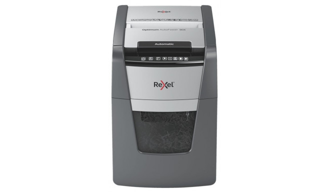 Rexel AutoFeed+ 90X paper shredder Cross shredding 55 dB Black, Grey