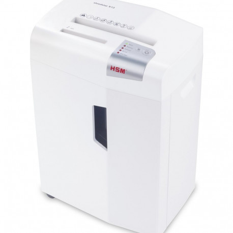 HSM shredstar X13 document shredder, 4 x 37 mm + separate CD-cutting mechanism