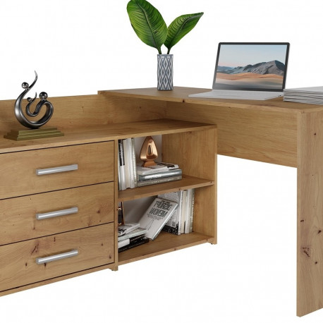 Topeshop DANY ARTISAN KPL tamme värvi arvutilaud