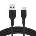 Belkin BOOST↑CHARGE Flex USB cable 1 m USB 2.0 USB A USB C Black