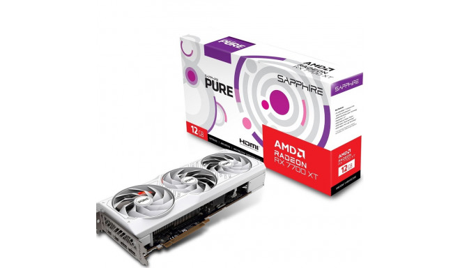 SAPPHIRE Radeon RX 7700 XT PURE GAMING OC 12GB GDDR6 graphics card