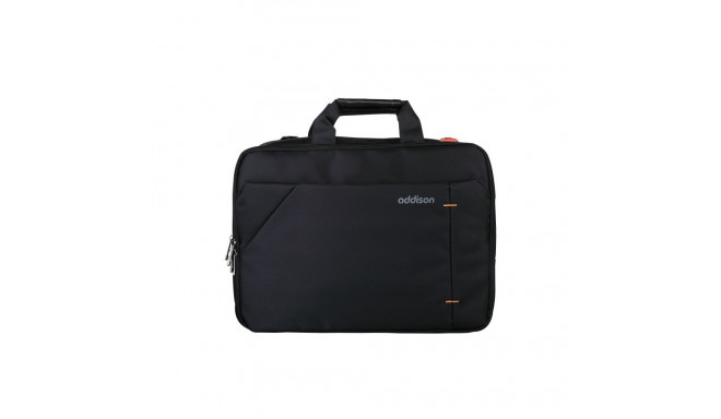 Addison 305014 notebook case 35.8 cm (14.1") Toploader bag Black