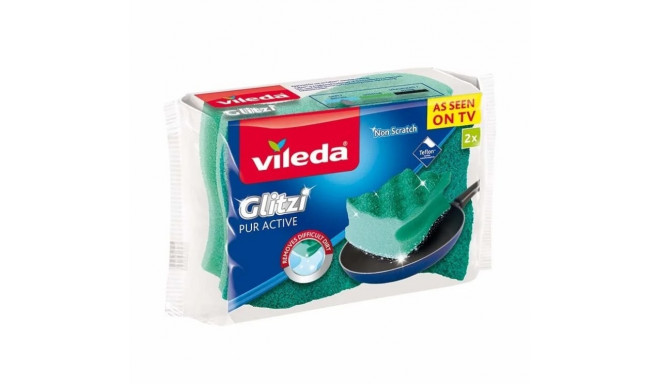 Profiled Sponge Scourer Vileda Pur Active 2 pcs.