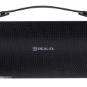 REAL-EL X-707 Black Portable Speaker