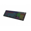iBox AURORA K-6 keyboard RF Wireless + Bluetooth QWERTY English Black