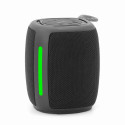 Gembird SPK-BT-LED-03-BK portable Bluetooth speaker with RGB LED Light Black 5W