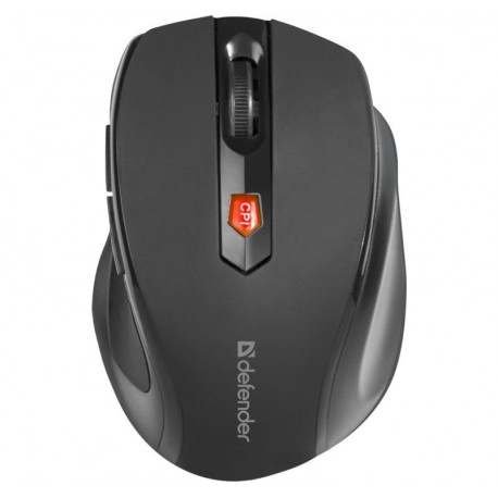 MOUSE DEFENDER ULTRA MM-315 RF BLACK OPTICAL 1600DPI 6P