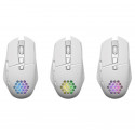 MOUSE DEFENDER GM-514 GLORY OPTIC RF RGB 3200dpi 7P WHITE