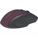 Defender juhtmevaba hiir Accura MM-665 RF 1600dpi 6P, maroon