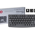 Activejet Wireless keyboard K-3803SW, battery-powered 1x 1.5V AAA BLACK