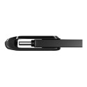 SanDisk Ultra Dual Drive Go USB flash drive 32 GB USB Type-A / USB Type-C 3.2 Gen 1 (3.1 Gen 1) Blac